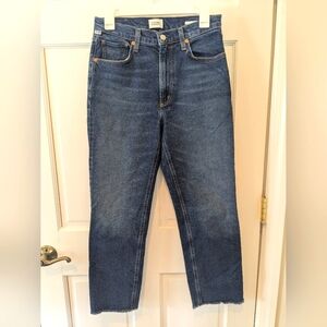 Citizens Of Humanity Daphne Crop Straight-Leg Jeans, Size 27
